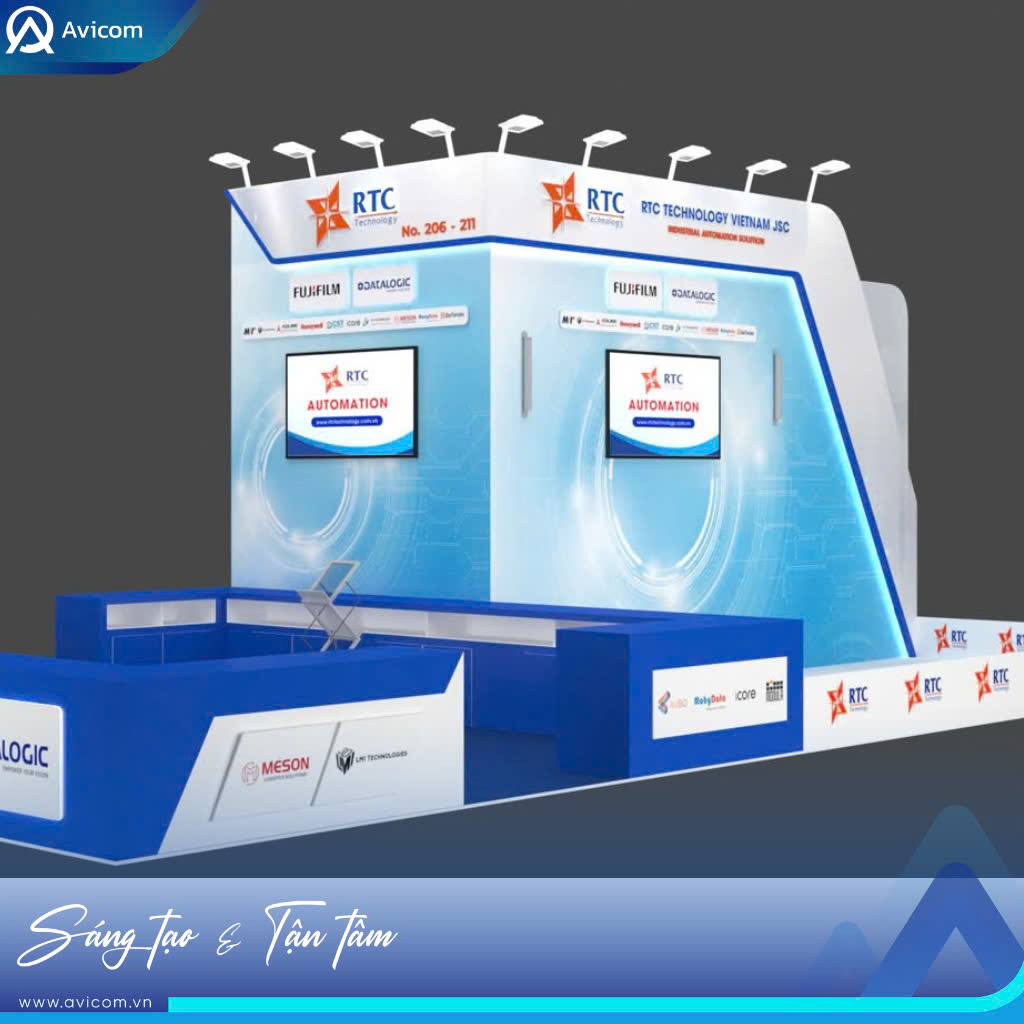 Avicom – Thiết kế và thi công gian hàng triển lãm chuyên nghiệp hàng đầu