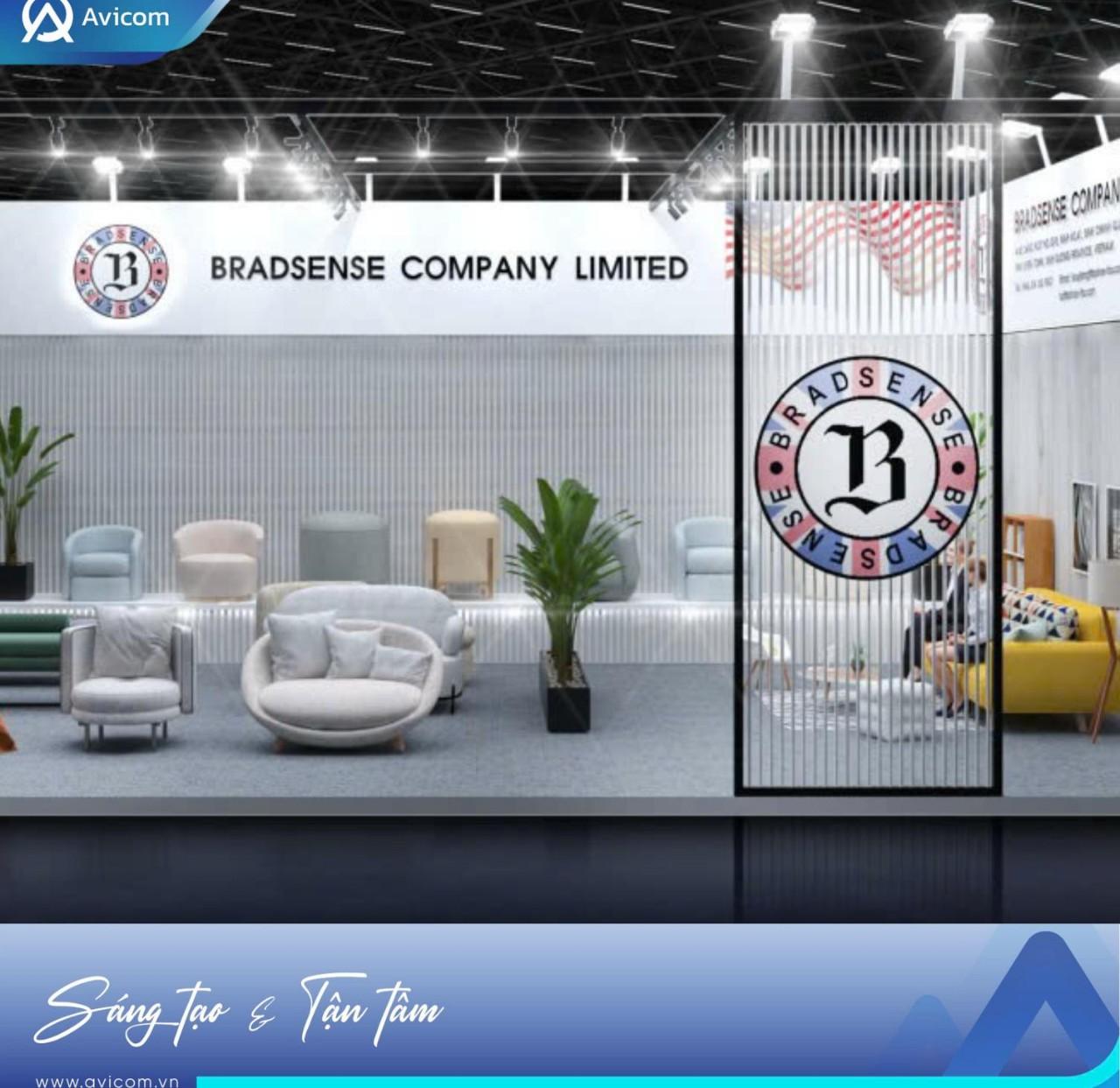 AVICOM Hiện Thực Hóa Gian Hàng Ấn Tượng Cho BRADSENSE Tại VIFA EXPO 2025