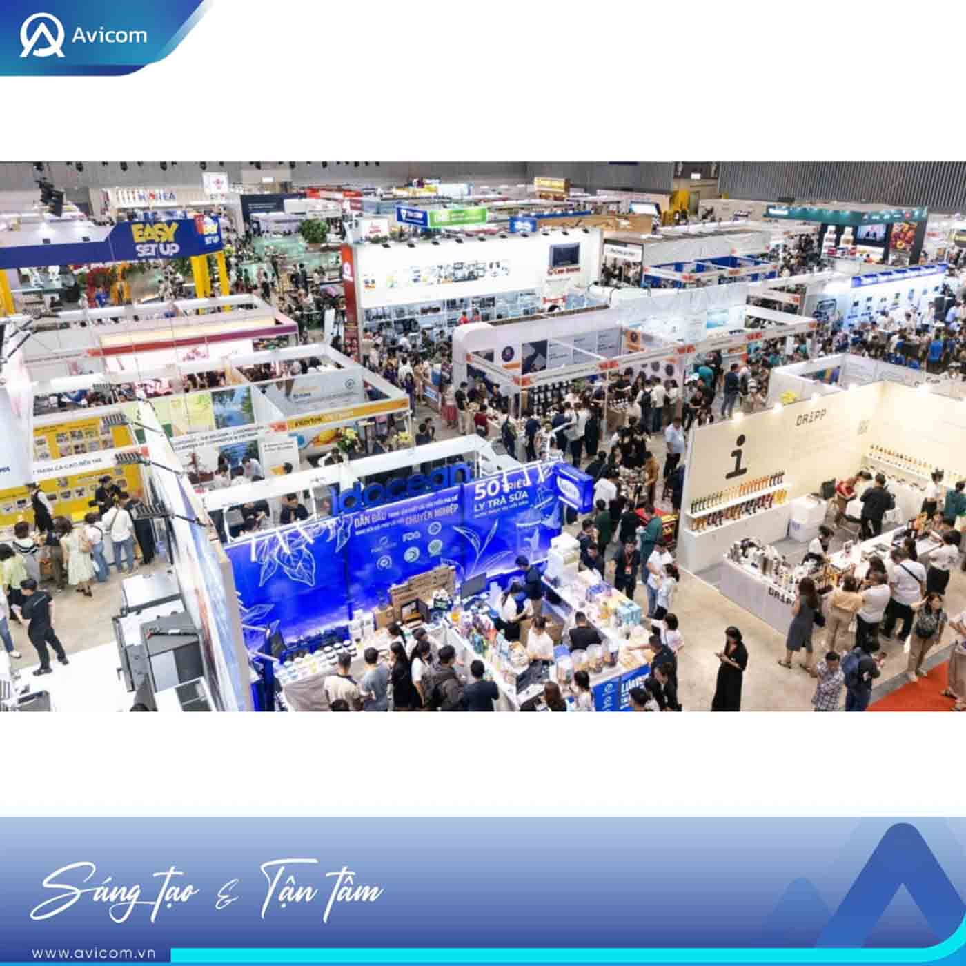 Coffee Expo 2025: Bí Quyết Nổi Bật Giữa Ngàn Hương Vị Với Giải Pháp Gian Hàng Sáng Tạo Từ AVICOM