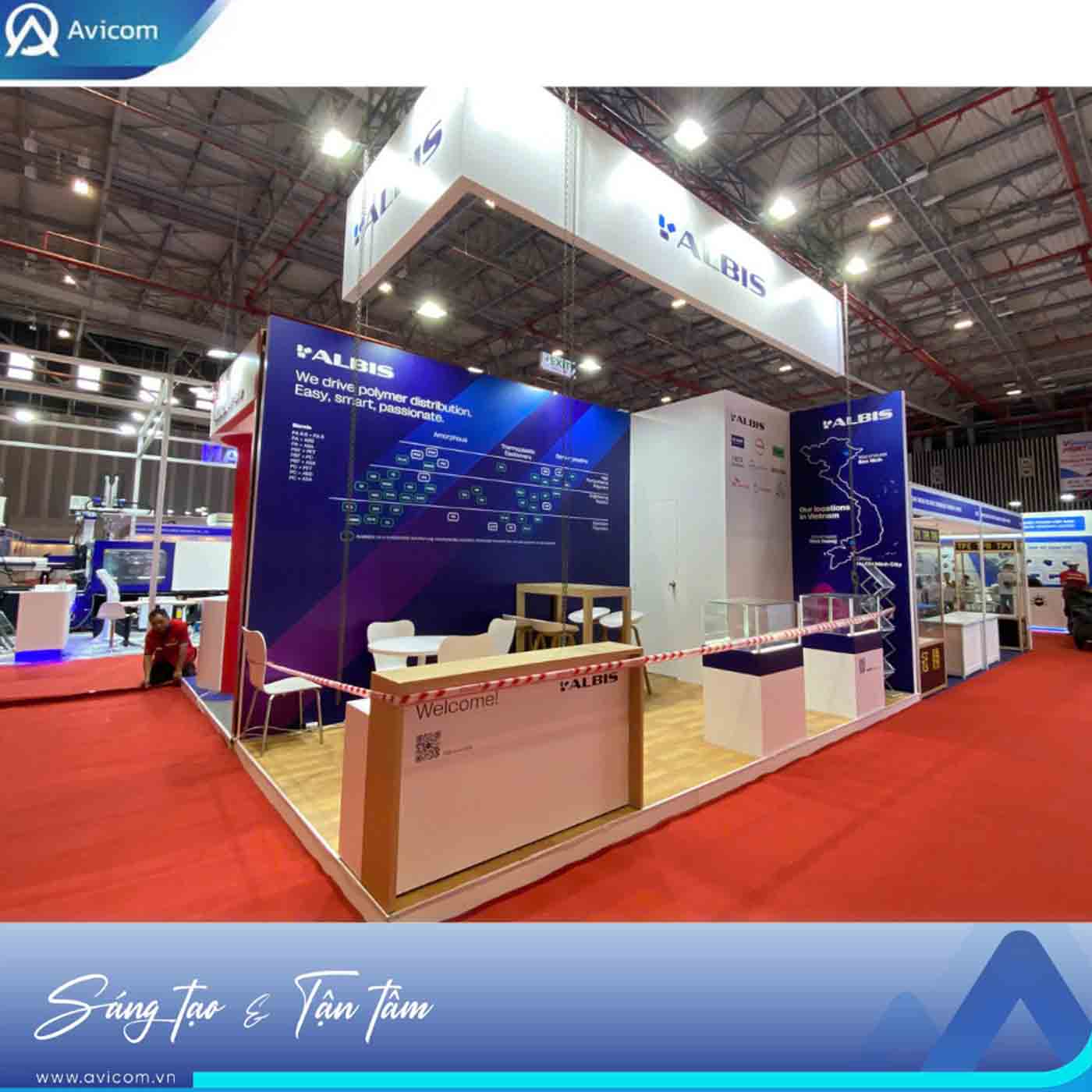 Gian hàng ALBIS VIỆT NAM tại VIETNAM PLAS 2025