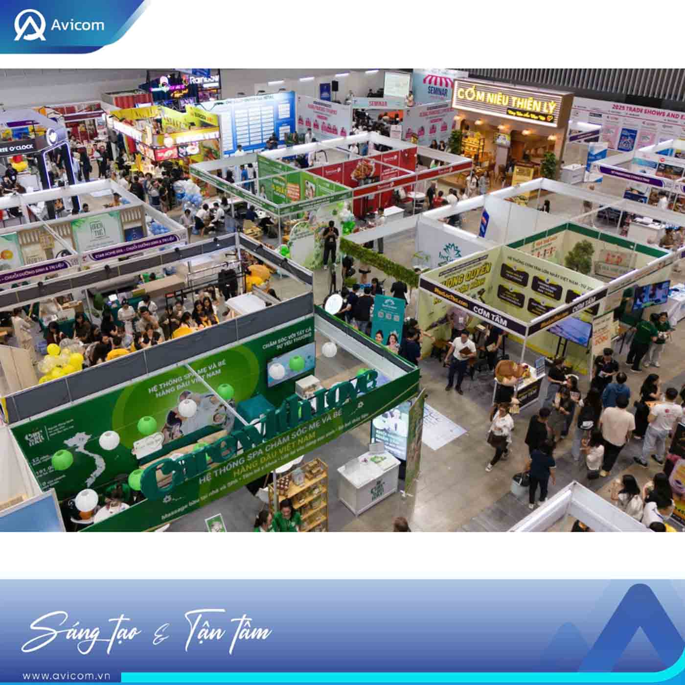 Gian hàng tại VIETRF 2025