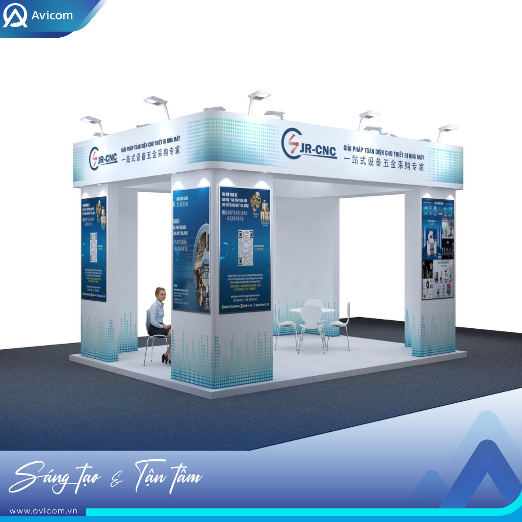 AVICOM ĐỒNG HÀNH CÙNG JR-CNC TẠI VIMF BẮC NINH 2025 – 130M² GIẢI PHÁP GIA CÔNG CHÍNH XÁC TRÌNH DIỄN THỰC TẾ