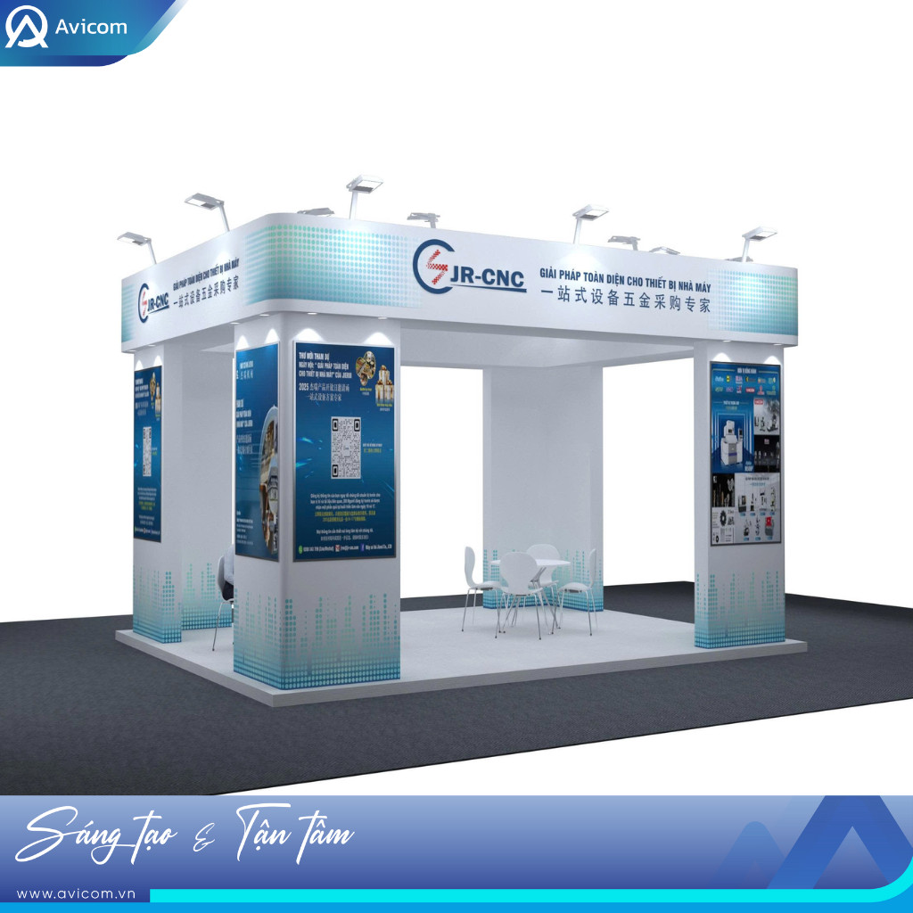 Booth sự kiện sáng tạo tạo nên trải nghiệm khác biệt đối với khách hàng