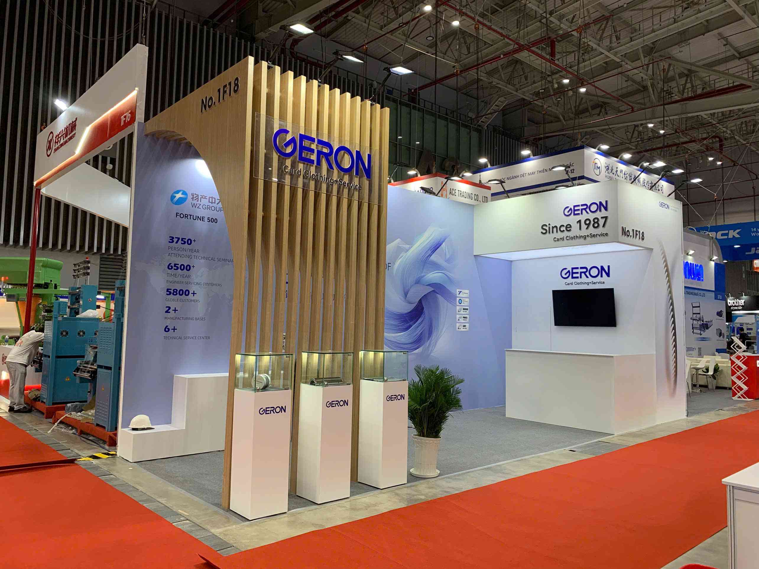 geron (Triển lãm saigon tex 4.2025) – 27 m2