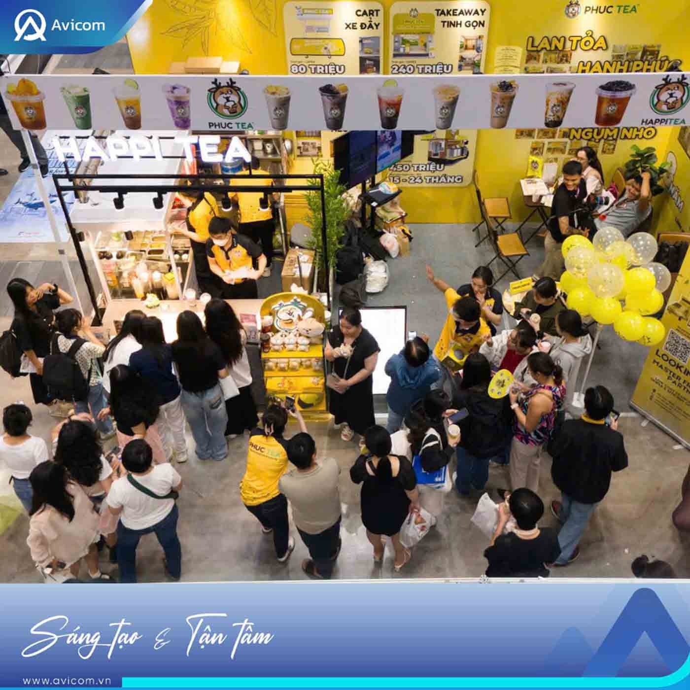 Gian hàng tại VIETRF 2025