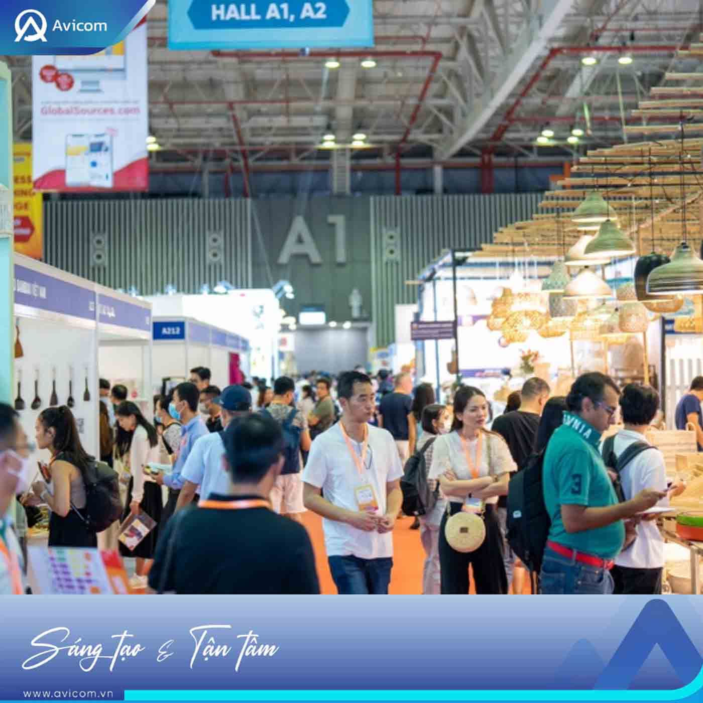 Gian hàng tại Vietnam Sourcing 2025