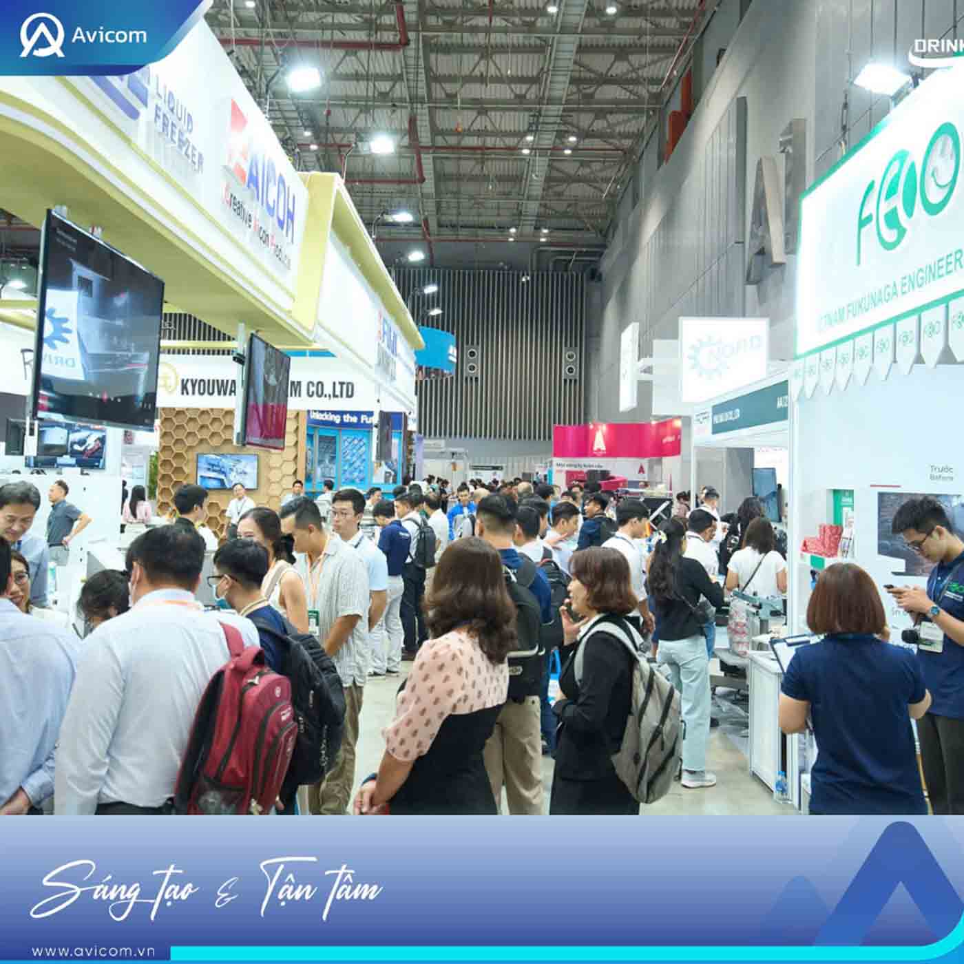 VIETNAM FOODTECH 2025 (8-10/10/2025): Biến Gian Hàng Thành "Bếp Trung Tâm" Thu Hút Mọi Giác Quan Cùng Avicom
