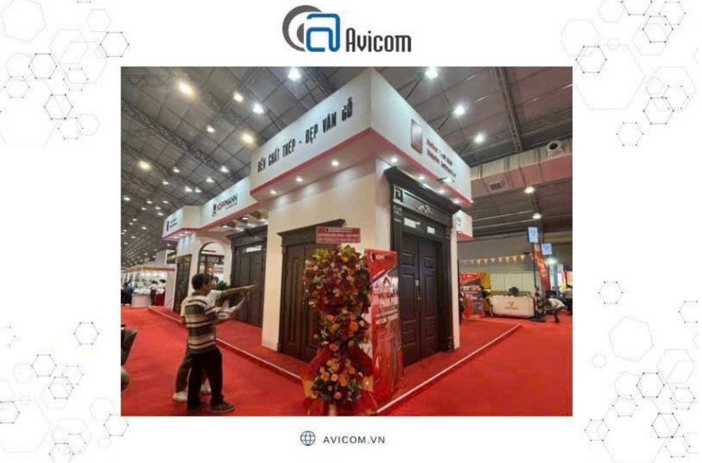 Avicom đối mặt với thử thách thiết kế gian hàng Koffmann tại triển lãm Vietbuild