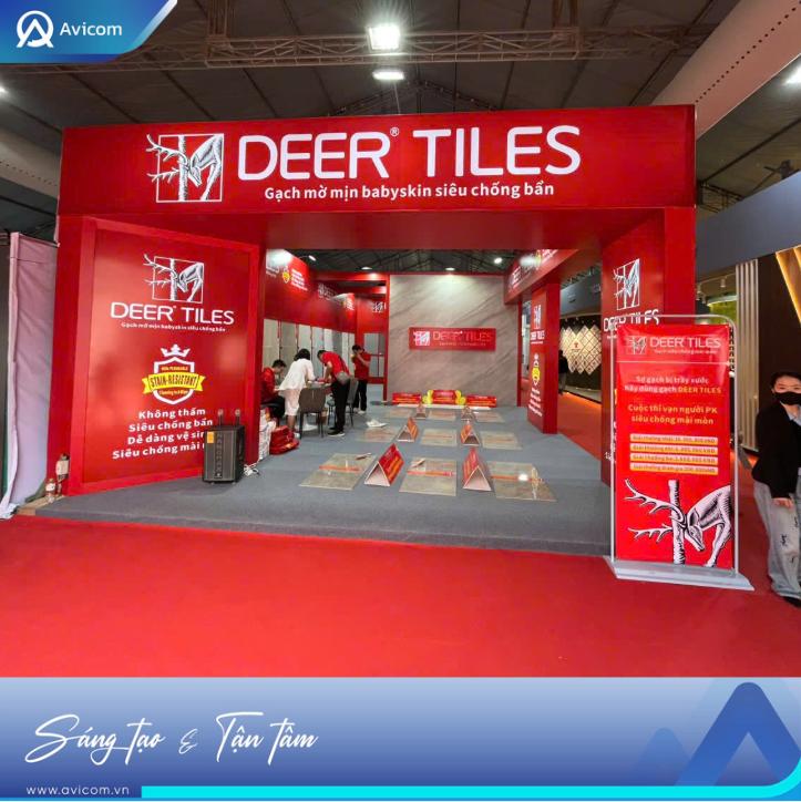 AVICOM ĐỒNG HÀNH CÙNG DEER TILE TỎA SÁNG TẠI TRIỂN LÃM QUỐC TẾ VIETBUILD HÀ NỘI 2025