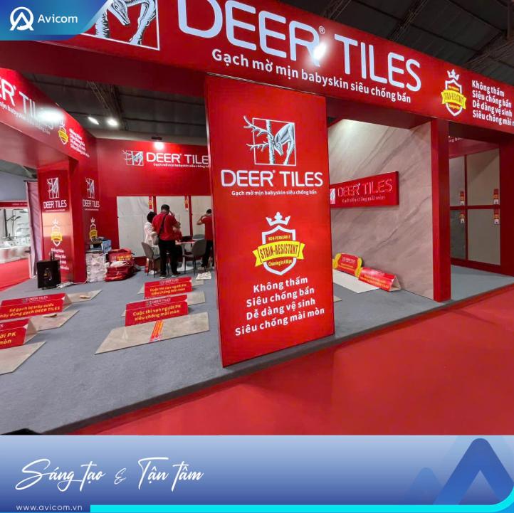 Hành trình Avicom vượt thử thách cùng Deer Tile tại Vietbuild Hà Nội 2025