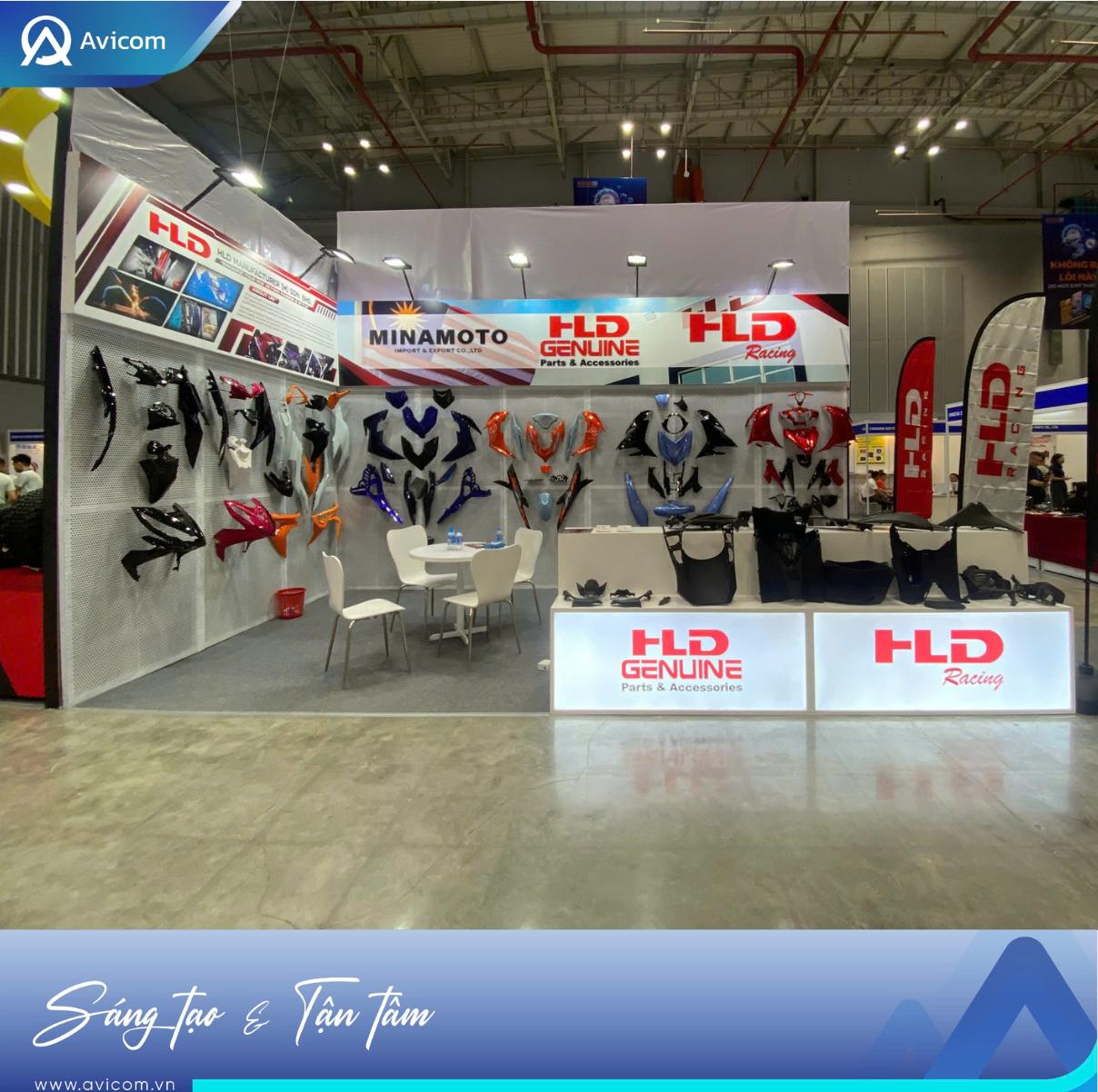 Minamoto – Khẳng định thương hiệu phụ kiện mô tô quốc tế tại Autotech & Accessories 2025 