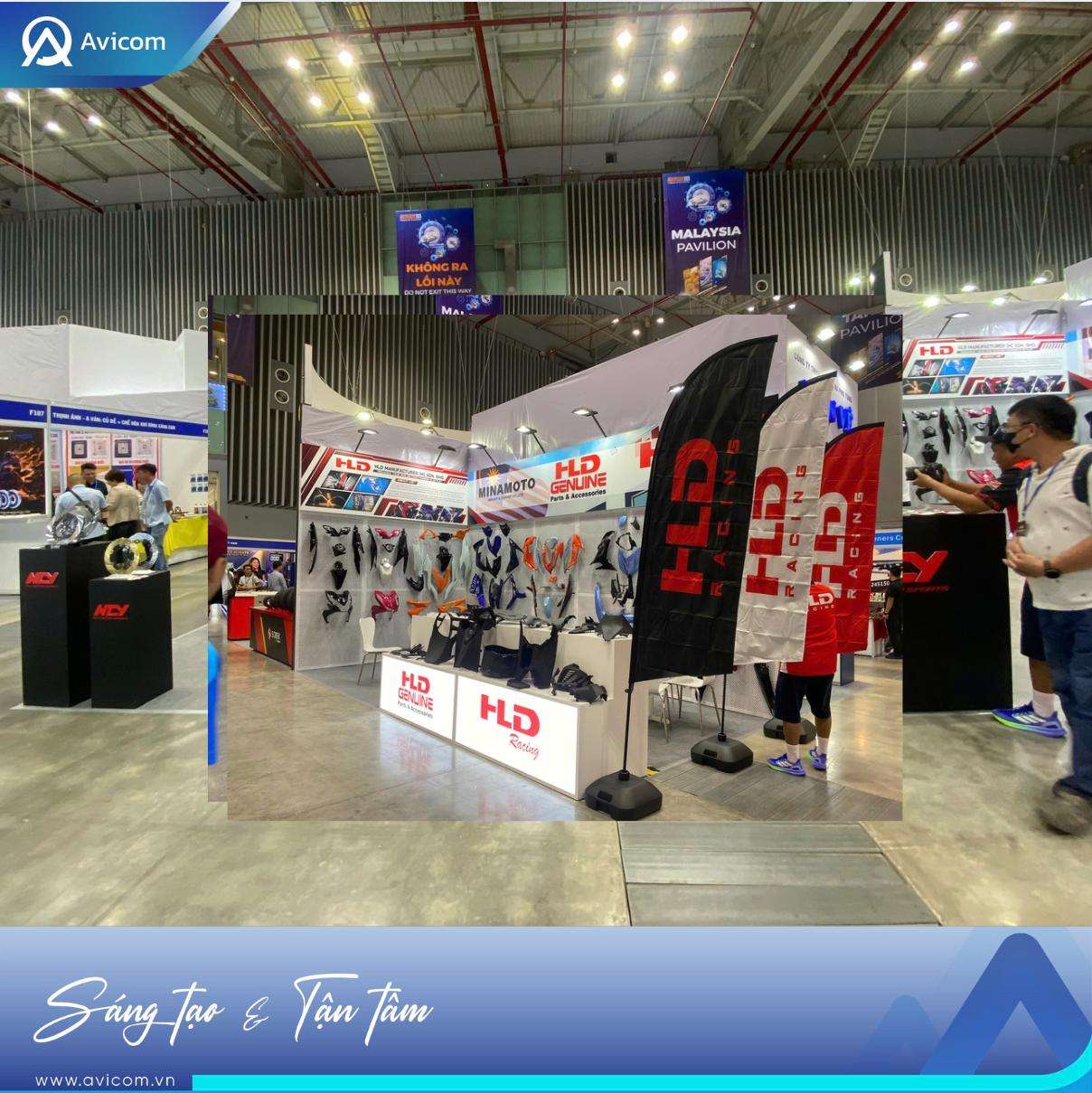Gian hàng 18m² – Tối giản mà không đơn giản tại Autotech & Accessories 2025 