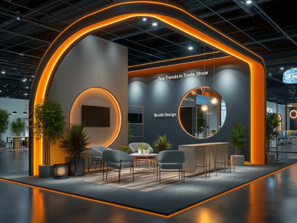 Mẫu thiết kế 3D ý tưởng gian hàng 