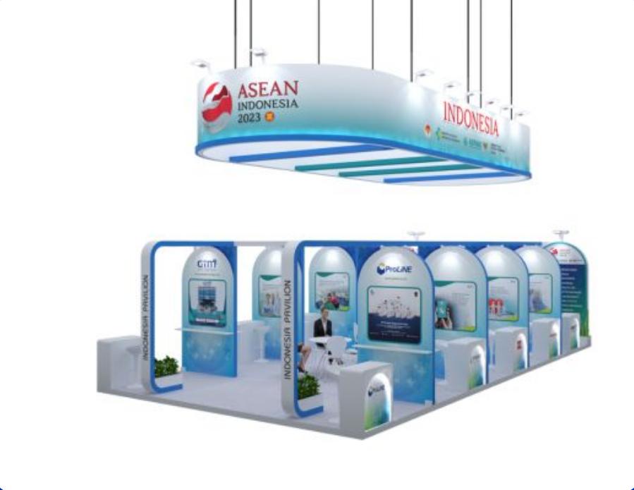 Gian hàng triển lãm Asean