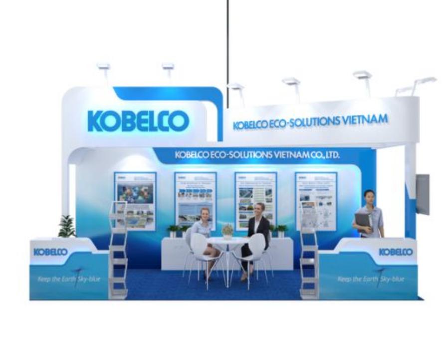 Gian hàng triển lãm kobelco