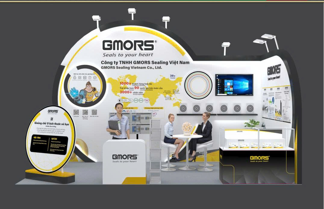 GMORS tại VIMF 2025: Khi Đẳng Cấp Thương Hiệu Quốc Tế Hội Tụ Trong 18m²