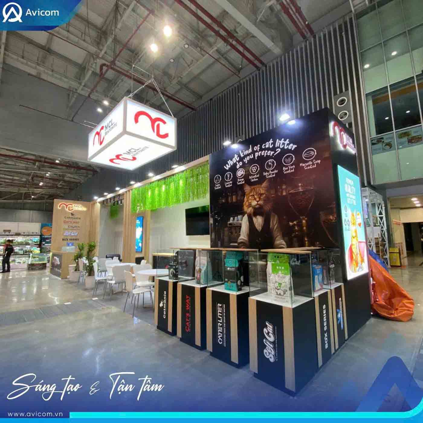 Gian hàng MCL tại TẠI PET FAIR 2025