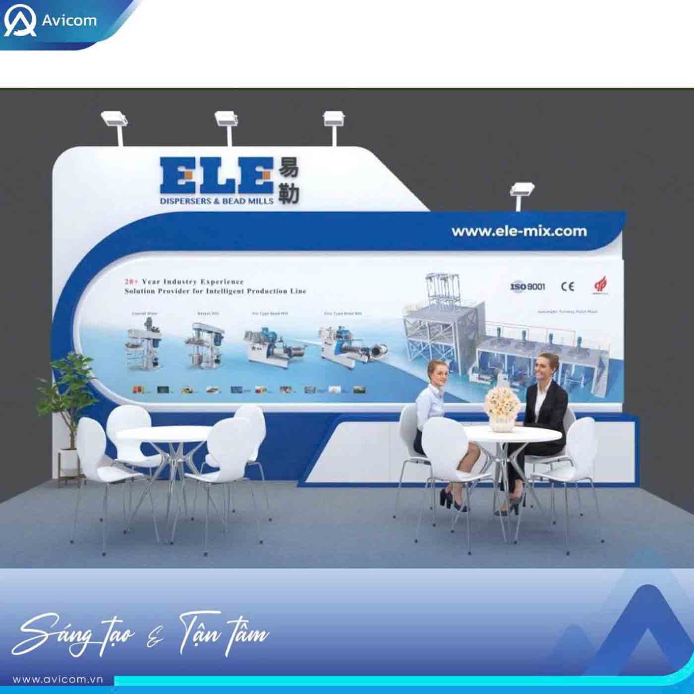 ELE: BỨT PHÁ HÌNH ẢNH THƯƠNG HIỆU VỚI GIAN HÀNG CÔNG NGHỆ TẠI COATINGS EXPO 2025
