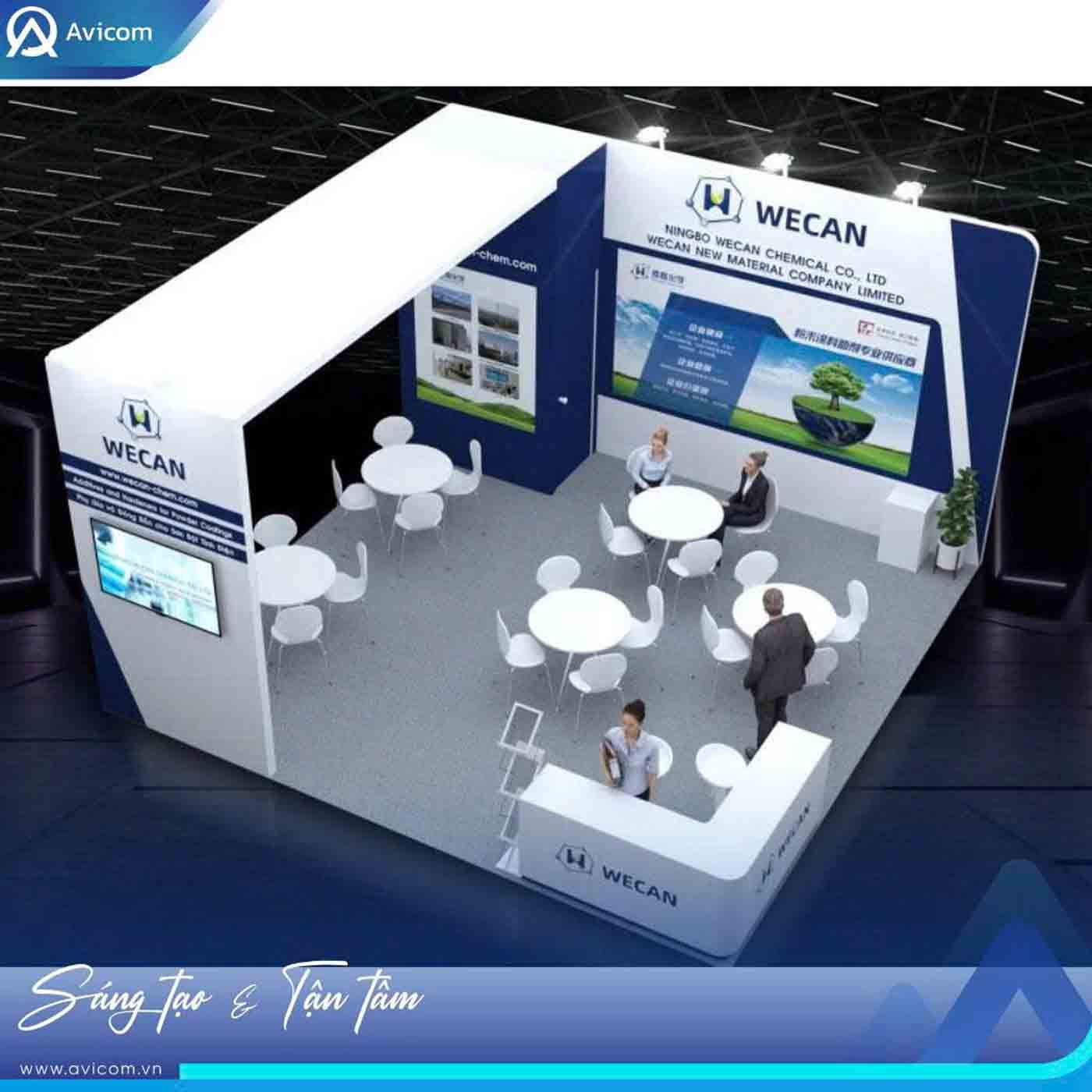 Gian hàng WECAN tại Coatings Expo 2025