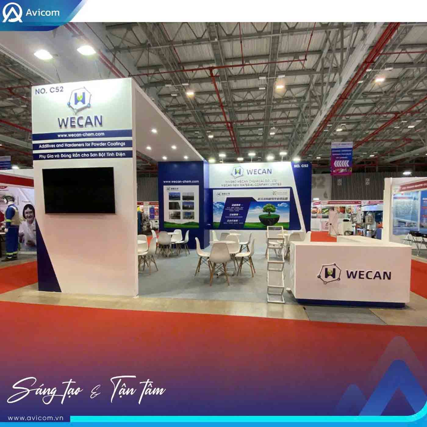 Gian hàng WECAN tại Coatings Expo 2025