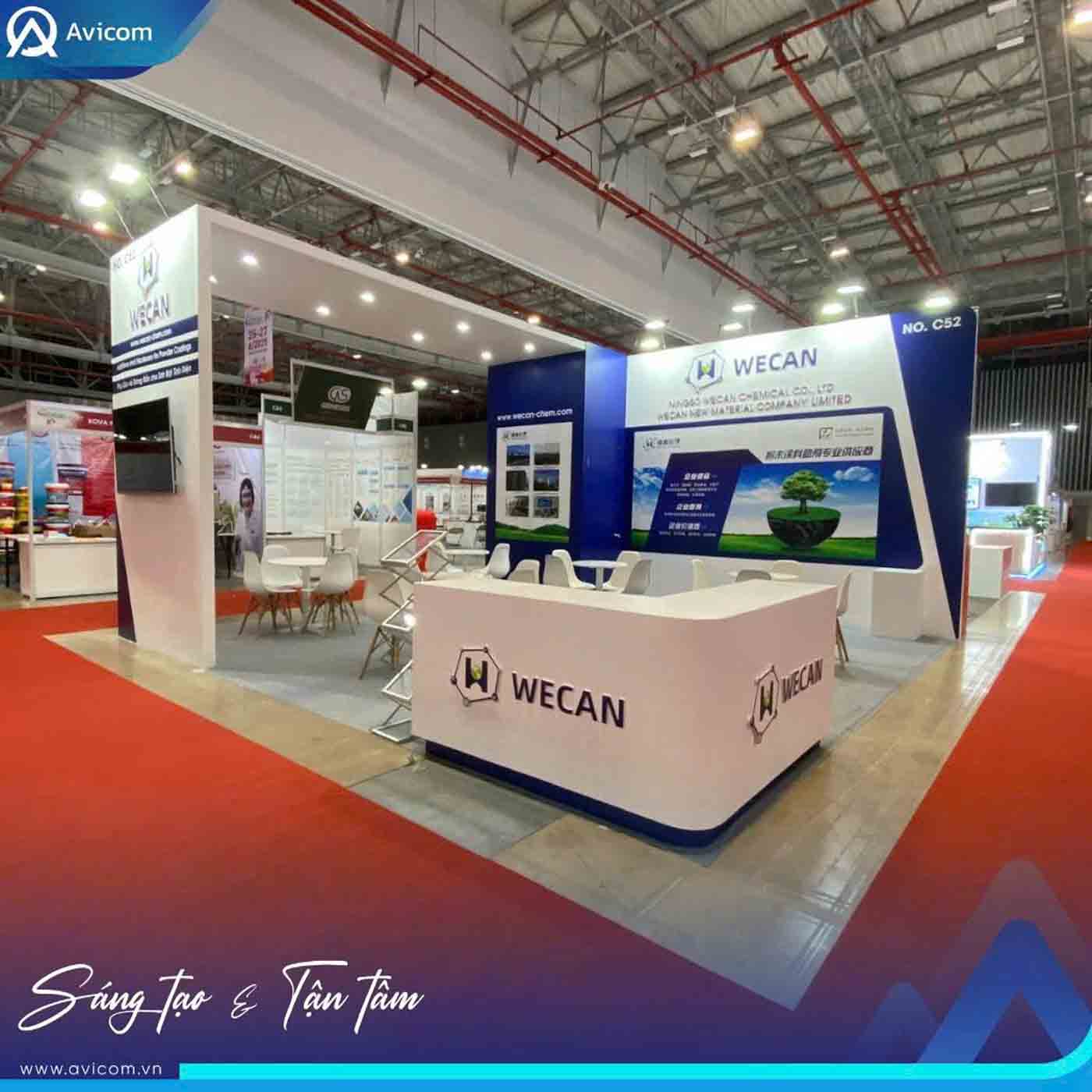 Gian hàng WECAN tại Coatings Expo 2025