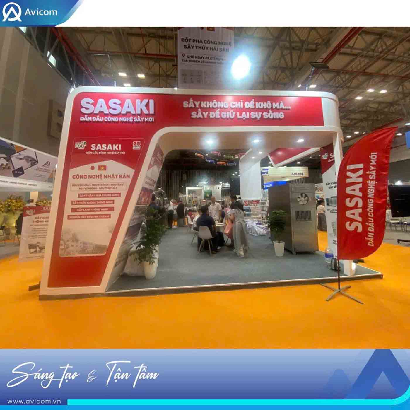 HANEL PT - SASAKI KHẲNG ĐỊNH VỊ THẾ DẪN ĐẦU TẠI VIETFISH 2025 VỚI GIAN HÀNG 48M² ĐỘC ĐÁO TỪ AVICOM