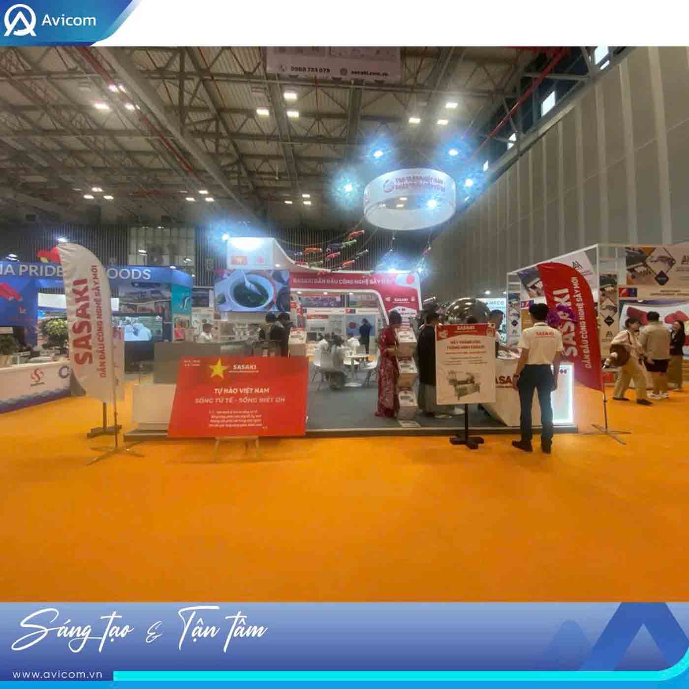 Gian hàng HANEL PT - SASAKI tại VIETFISH 2025