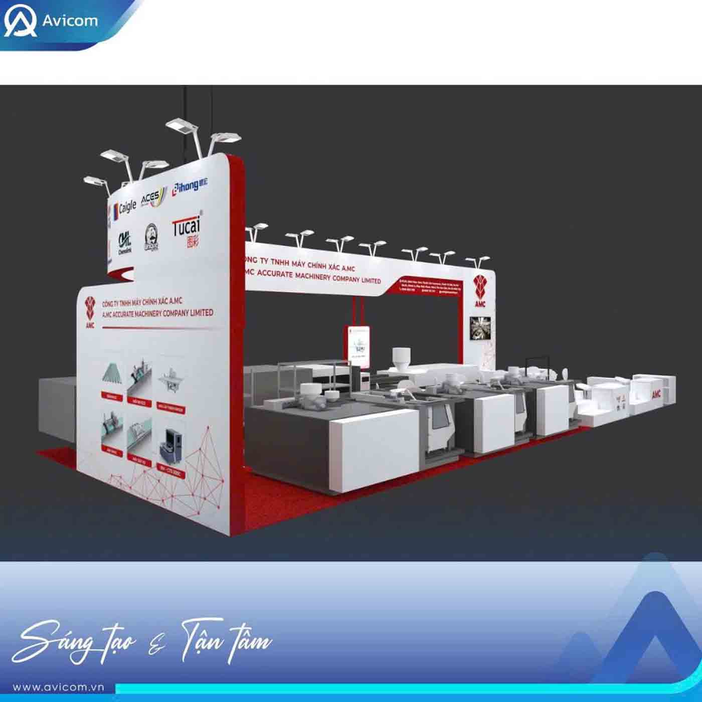 Gian hàng AMC tại ITCPE 2025