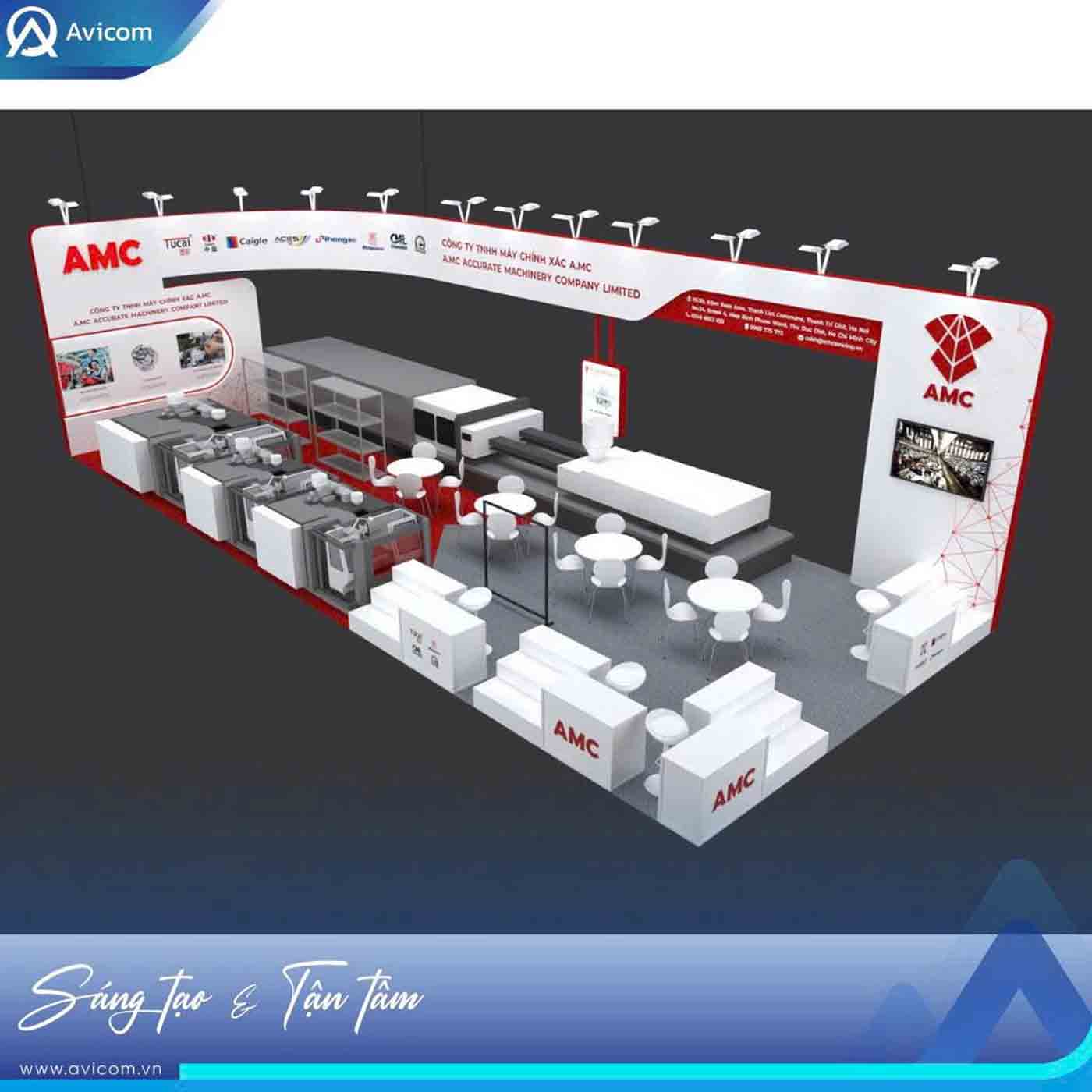 Gian hàng AMC tại ITCPE 2025
