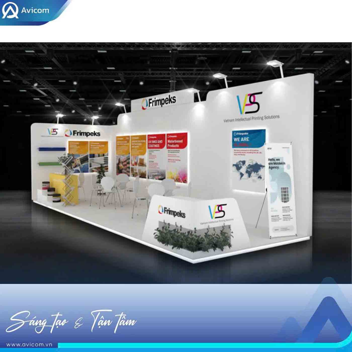 Gian hàng FRIMPEKS & VIPS tại VIETNAM PRINTPACK 2025