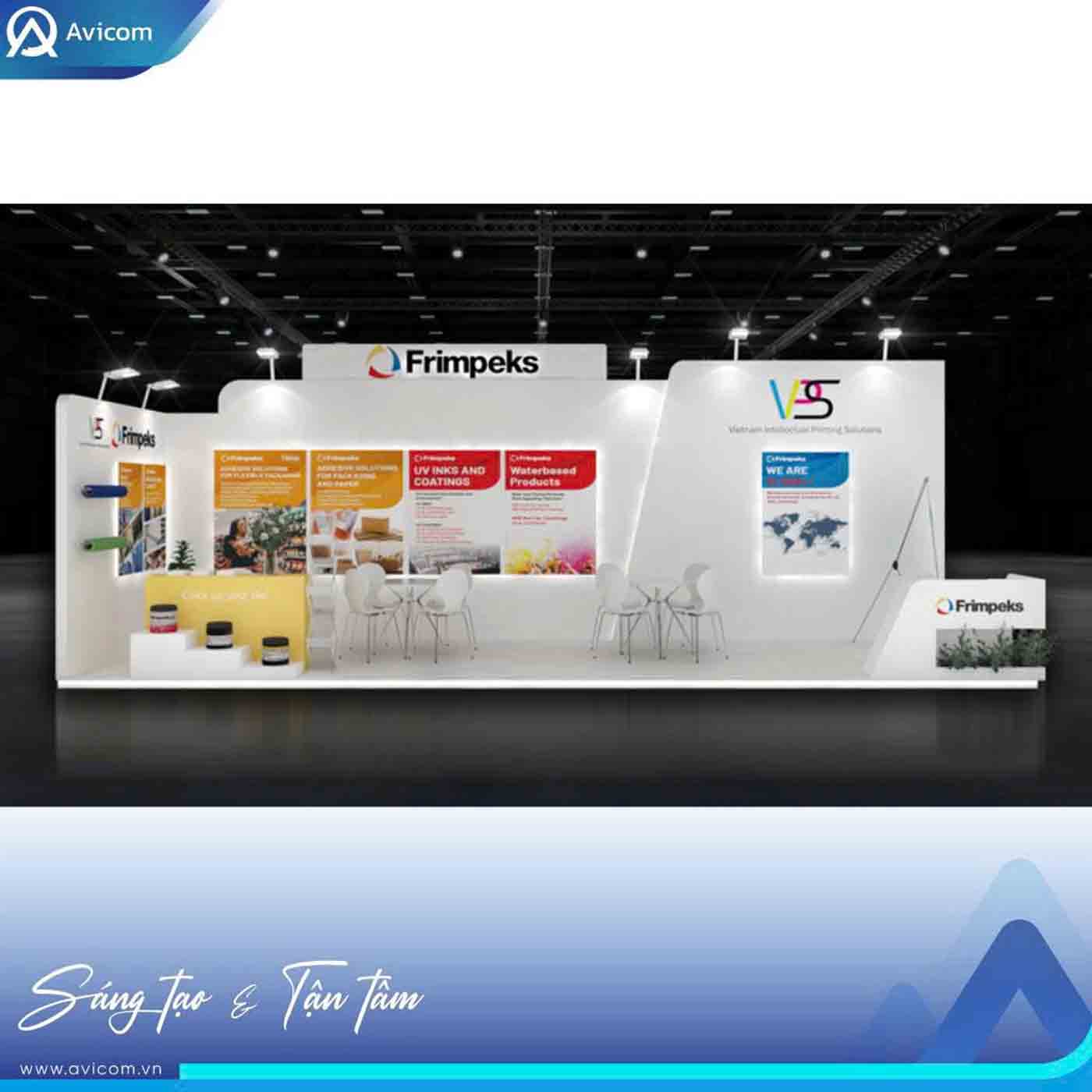 Gian hàng FRIMPEKS & VIPS tại VIETNAM PRINTPACK 2025