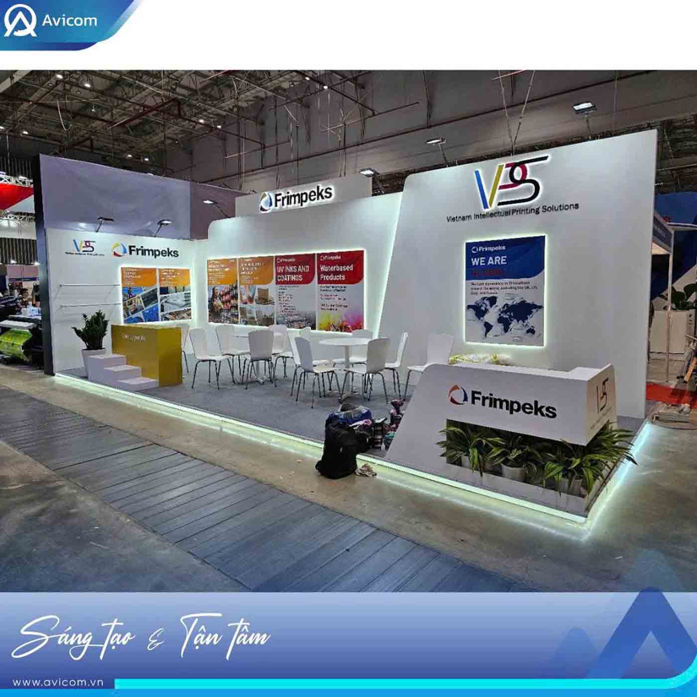 Gian hàng FRIMPEKS & VIPS tại VIETNAM PRINTPACK 2025
