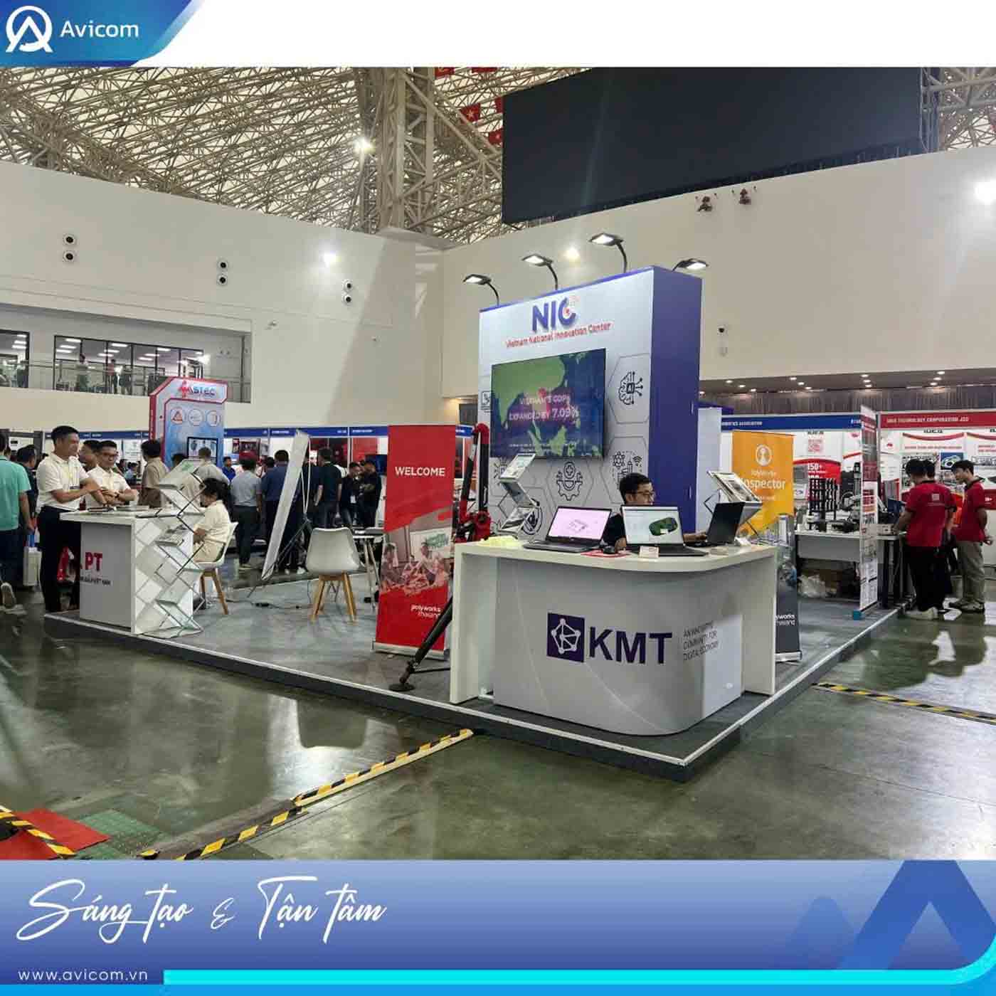 Gian hàng HANEL PT & NIC tại FBC ASEAN 2025