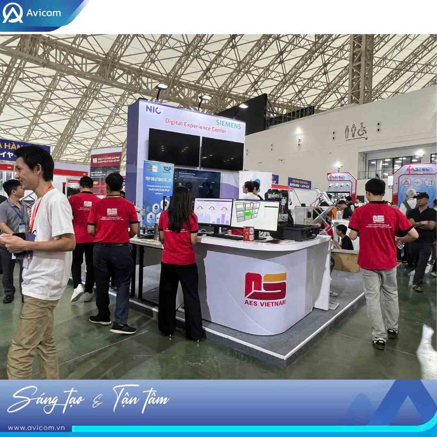 Gian hàng HANEL PT & NIC tại FBC ASEAN 2025