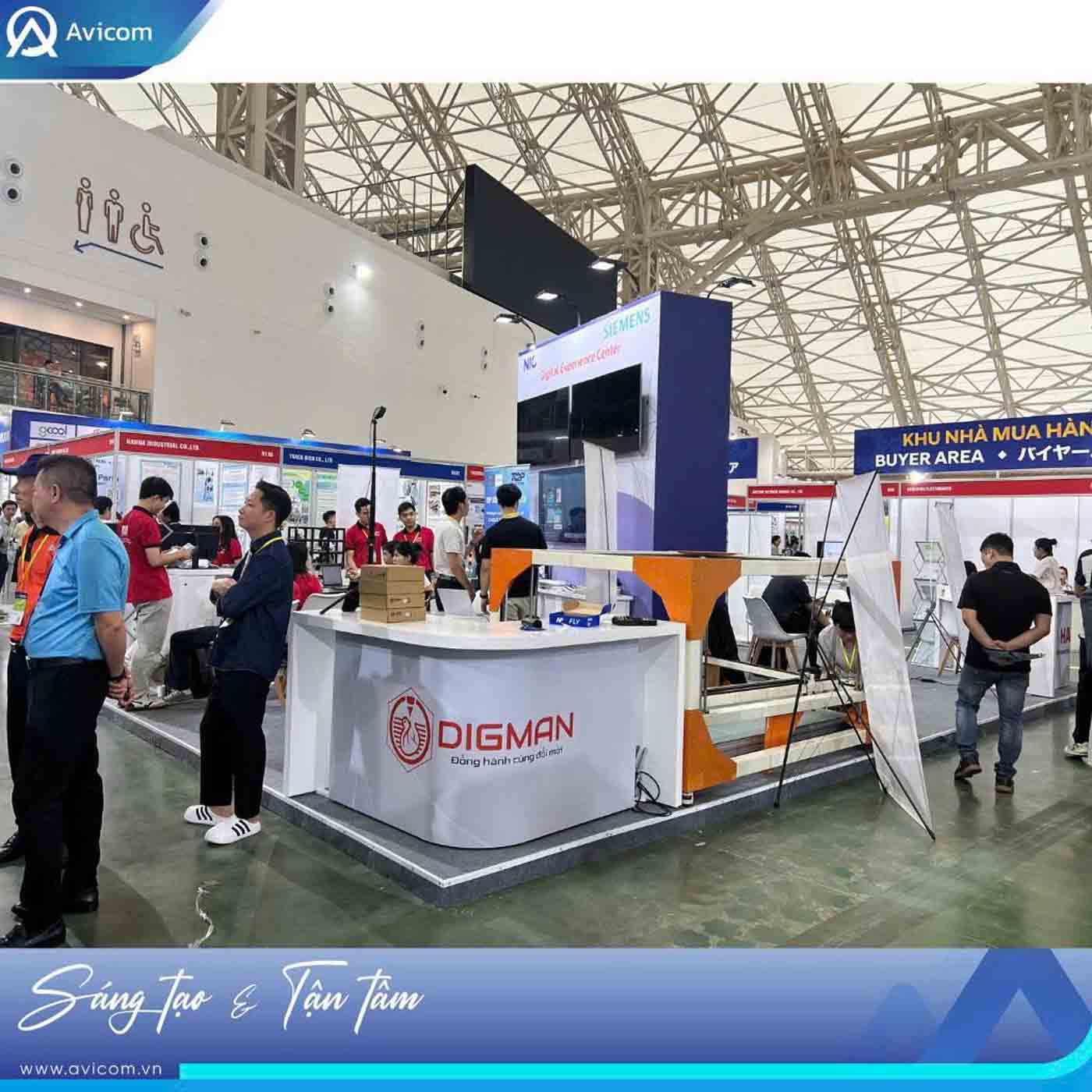 Gian hàng HANEL PT & NIC tại FBC ASEAN 2025