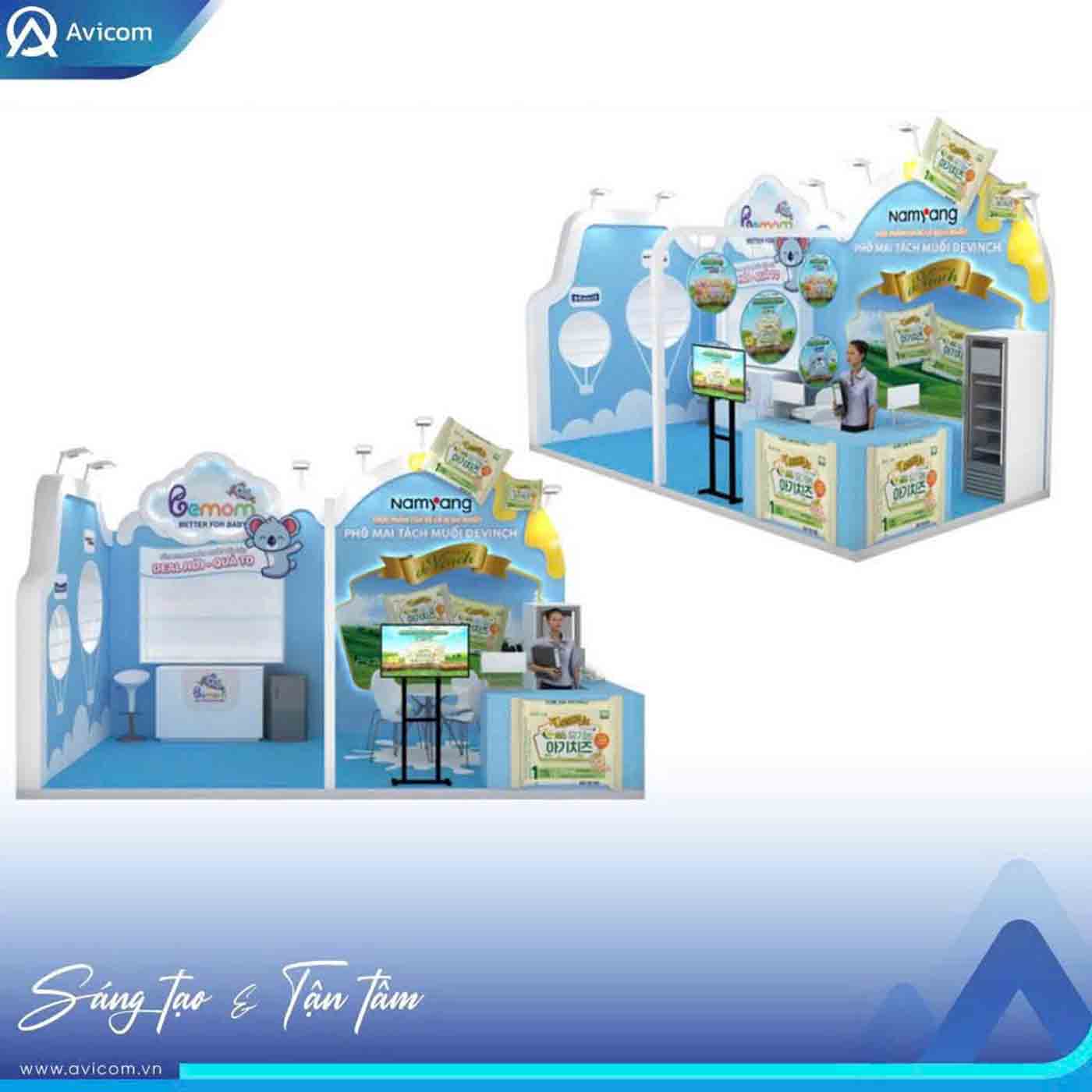 BEMOM &amp; NAMYANG – NỔI BẬT CÙNG AVICOM TẠI VIETBABY HÀ NỘI 2025