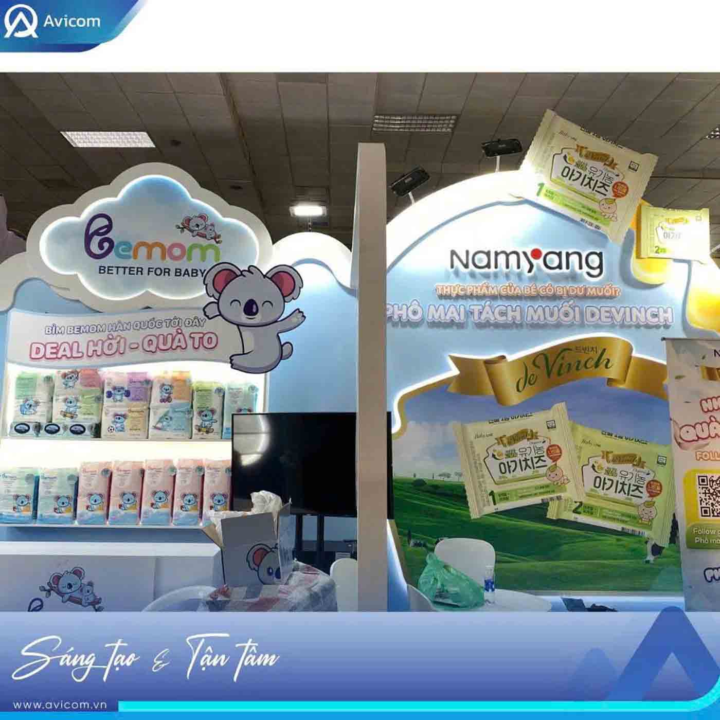 Gian hàng BEMOM & NAMYANG tại VIETBABY HÀ NỘI 2025