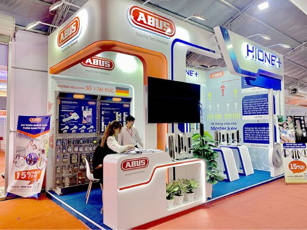 TOP mẫu Booth gian hàng dược phẩm chuyên nghiệp