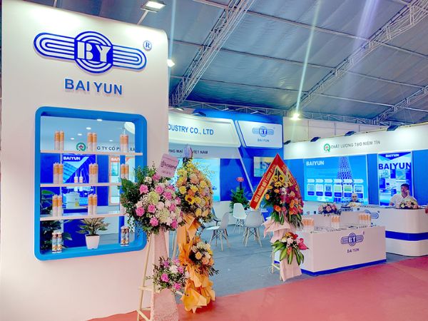 TOP mẫu Booth gian hàng dược phẩm chuyên nghiệp