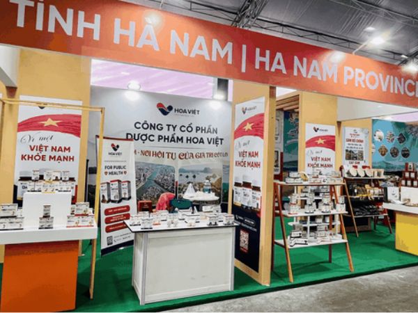 TOP mẫu Booth gian hàng dược phẩm chuyên nghiệp