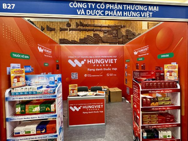 TOP mẫu Booth gian hàng dược phẩm chuyên nghiệp