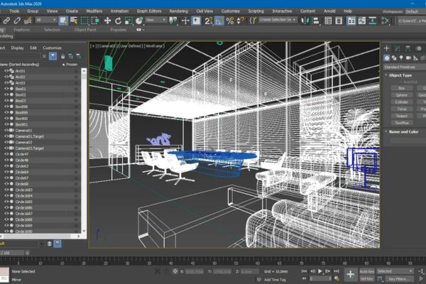 Phần mềm dựng 3D gian hàng triển lãm phổ biến